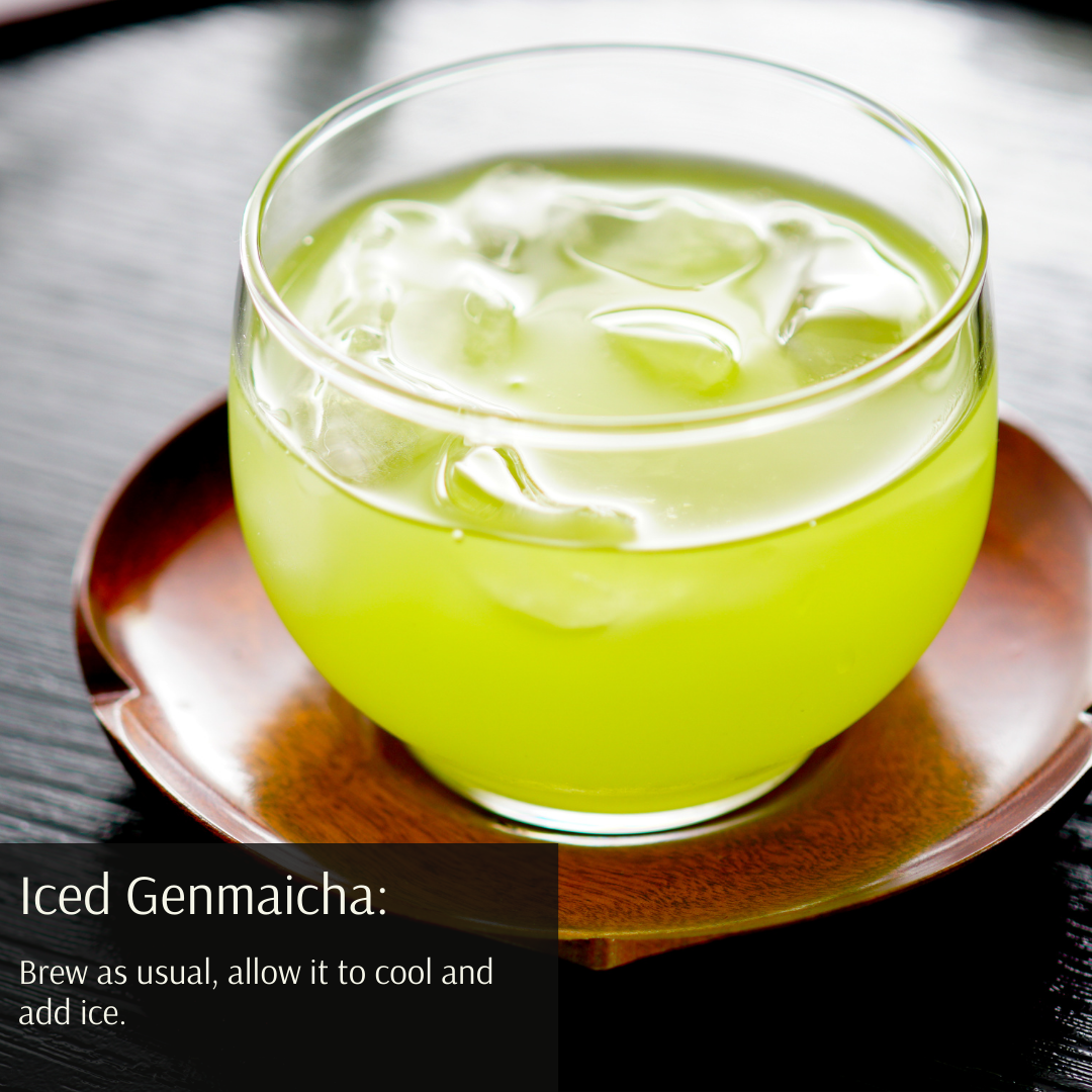 Iced Genmaicha Tea